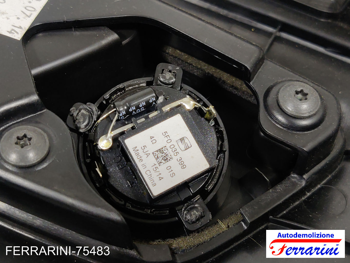 Pannello Porta SEAT LEON 5F1 2012-2020 destro, dx, posteriore, post 5F4867212C