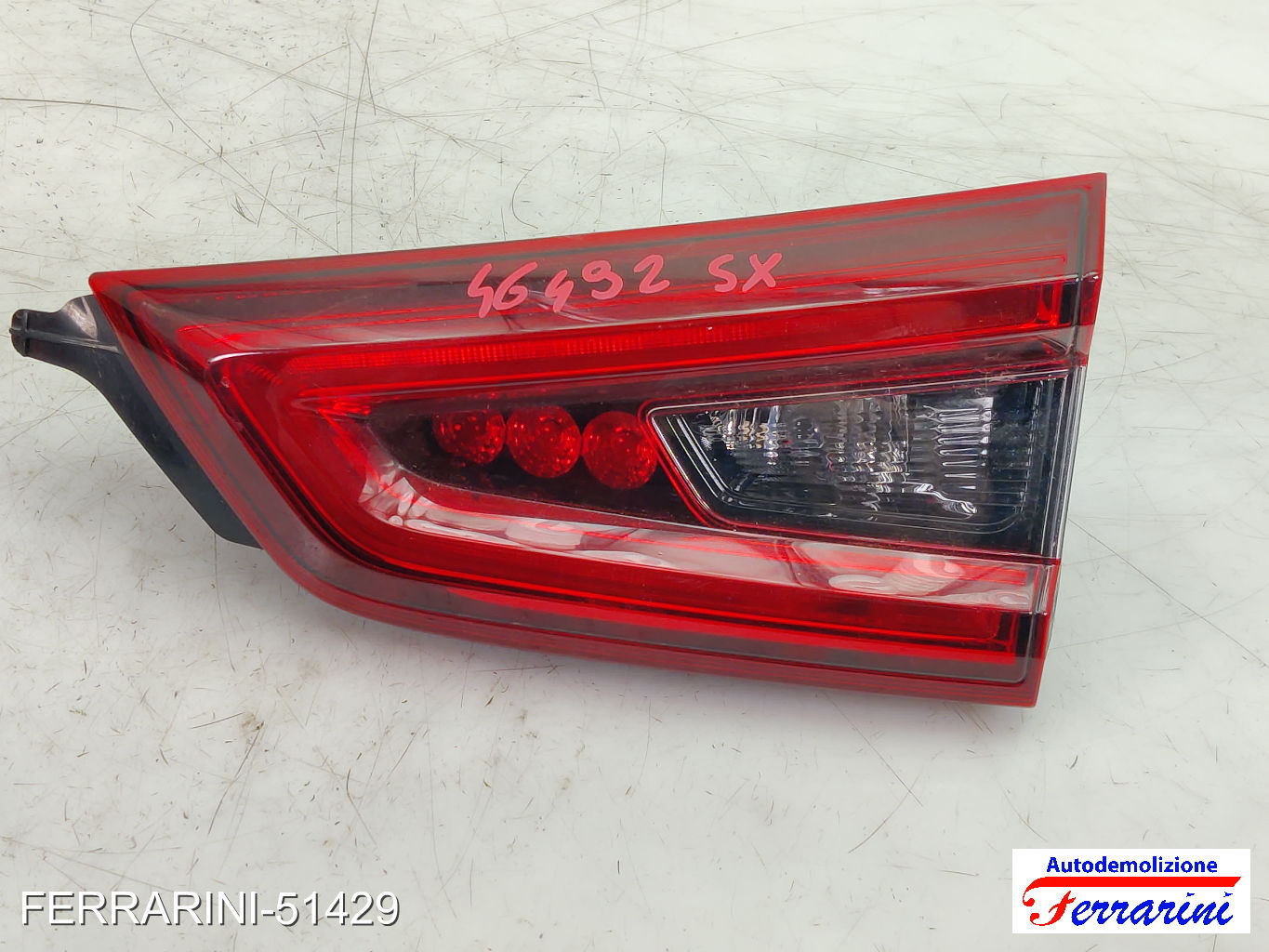Fanalino Stop Posteriore NISSAN QASHQAI 2 J11 2013-2023 sinistro, sx 26550HV55A