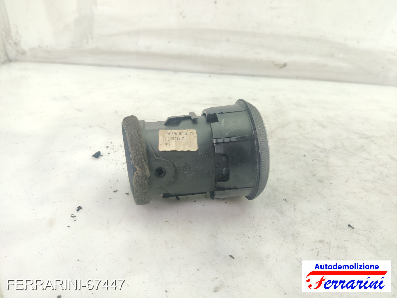 Bocchetta Areazione AUDI A3 8P1 2003-2012 anteriore, frontale centrale, ant