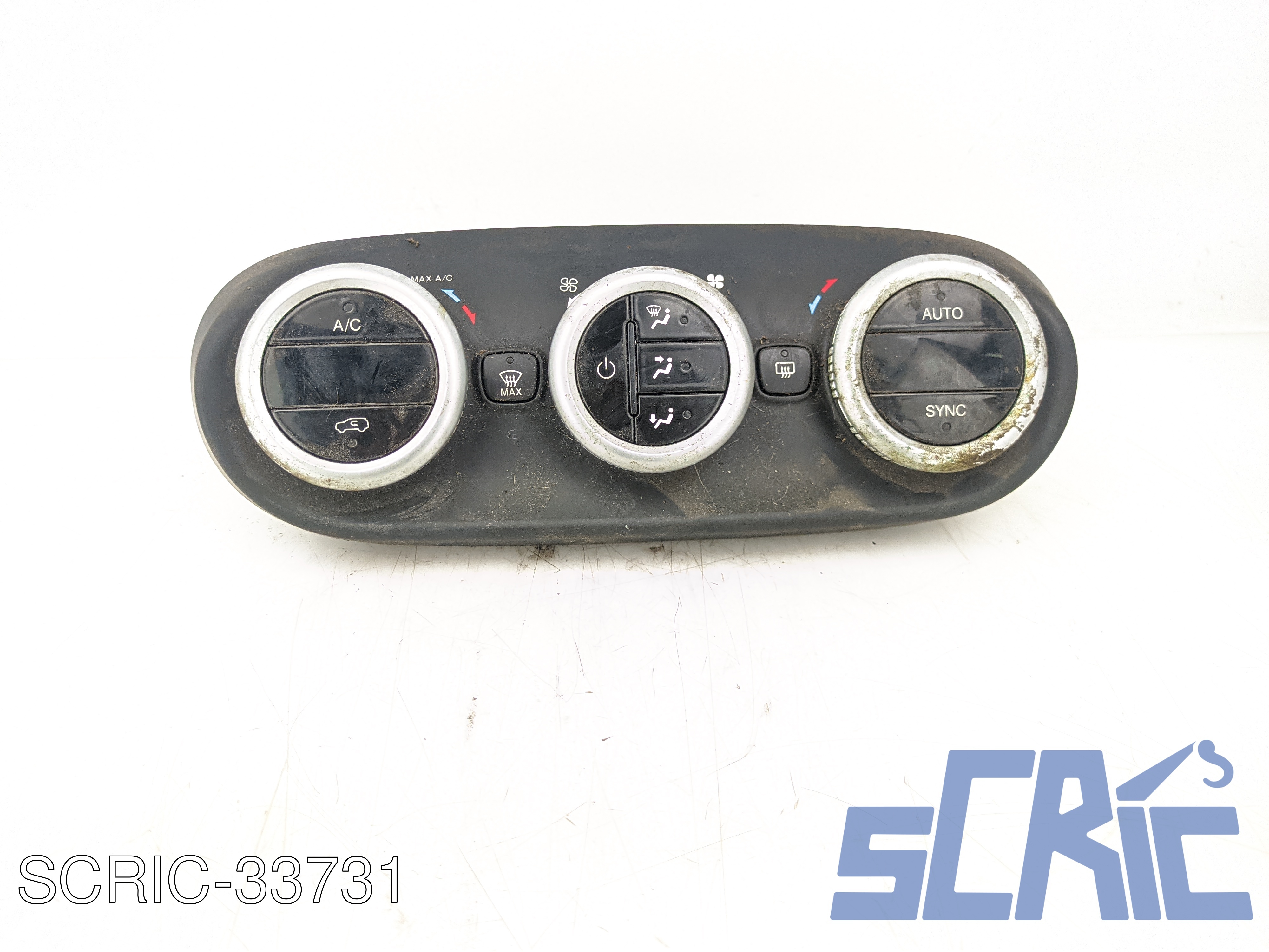 BIZONA Tastiera Clima FIAT 500X 334 2014-2023 anteriore, frontale 91563