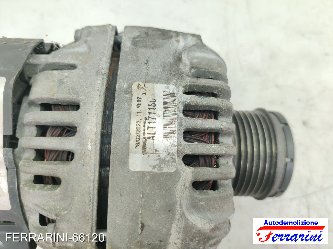 Alternatore OPEL AGILA A H00 1.3 CDTI 2003-2007 13117279, 13243463, 13283344 10
