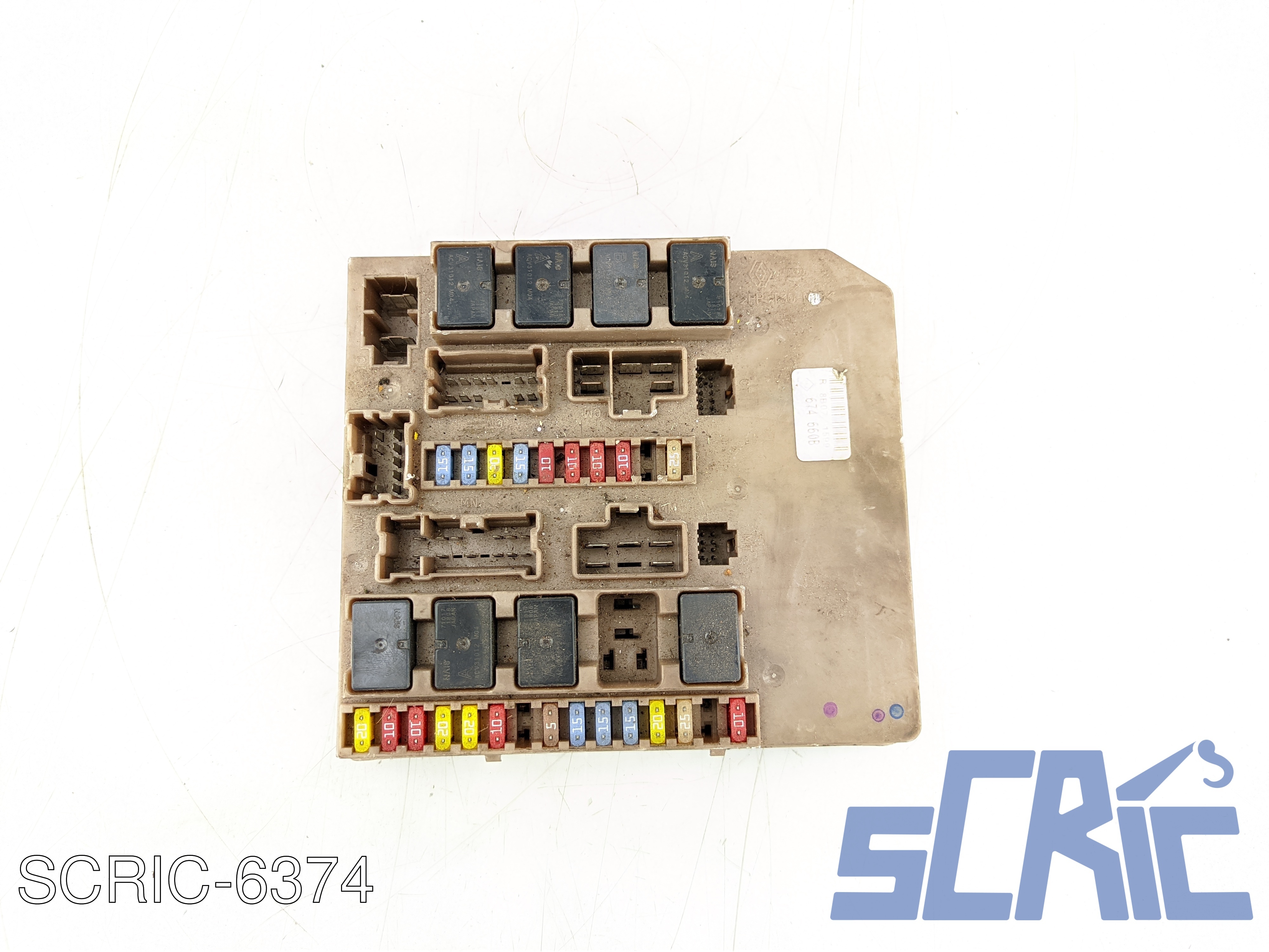Body Computer RENAULT CLIO 2 BB, CB 1.5 DCI 2001-2009 674660B, 8B071599