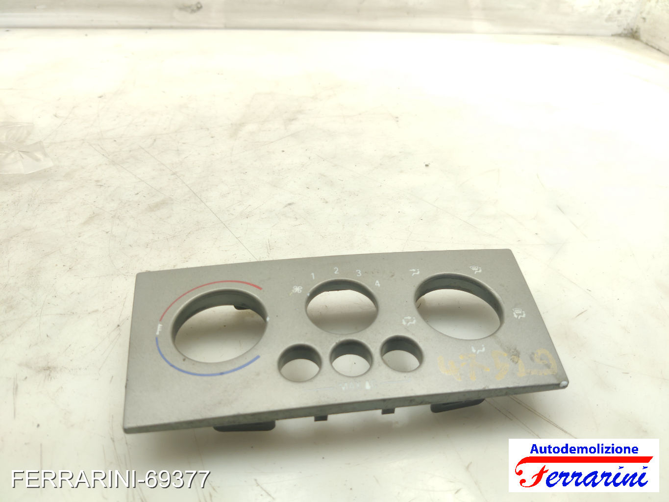 Mascherina comandi clima Tastiera Clima OPEL MERIVA A X03 2004-2010 anteriore 6