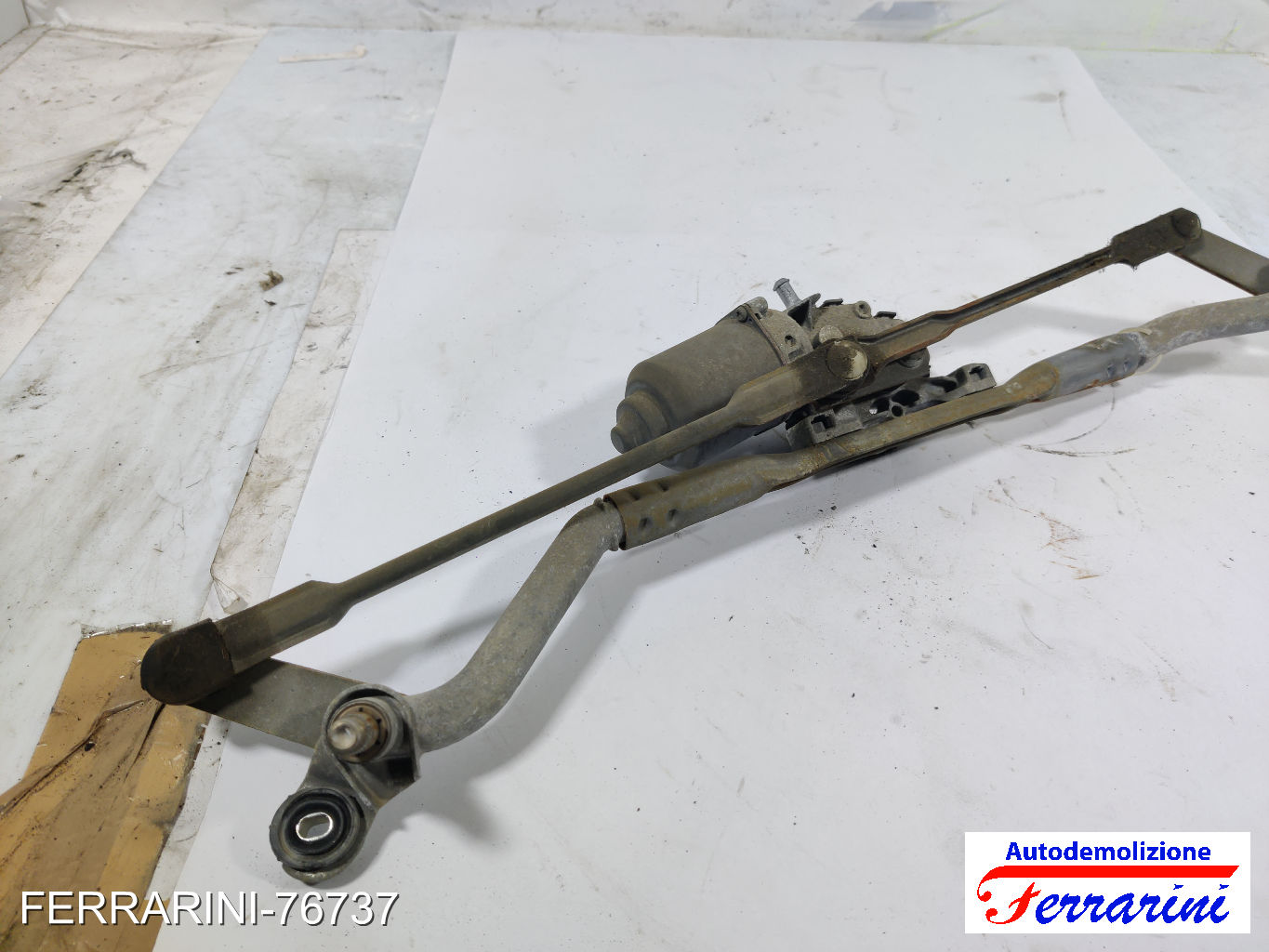 Spazzacqua Motorino Tergicristallo TOYOTA IQ J1 2009-2015 anteriore, frontale
