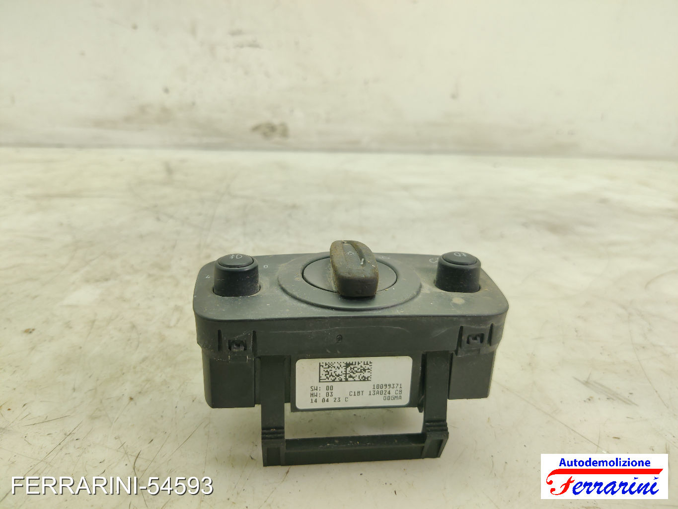 Interruttore Luci Fari FORD FIESTA 6 CB1, CCN 2012-2017 10099371, C1BT13A024CB 7