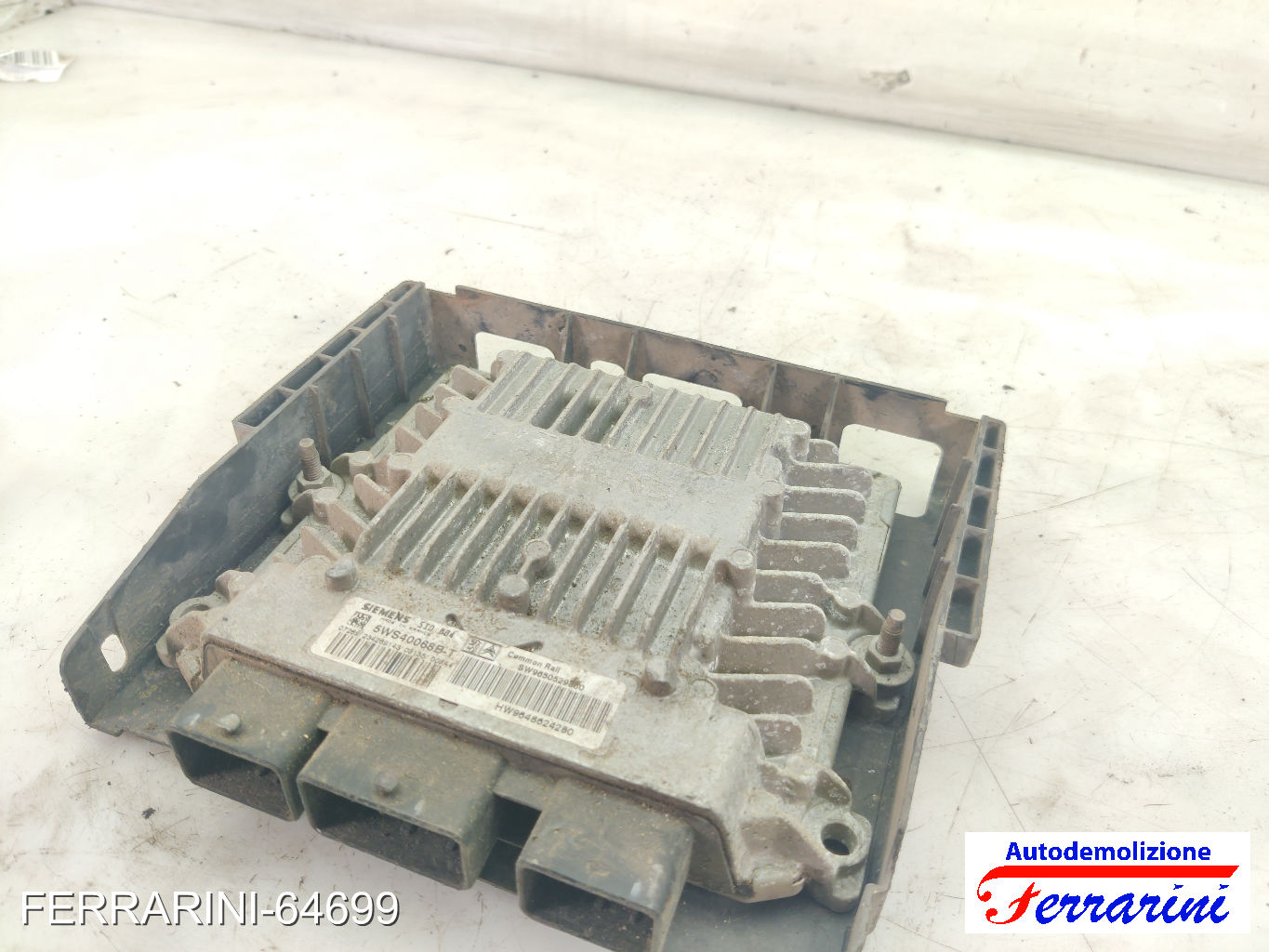 Centralina Motore CITROEN C3 1 FC, FN 1.4 HDI 2002-2009 9650529880, SW9650529660 7
