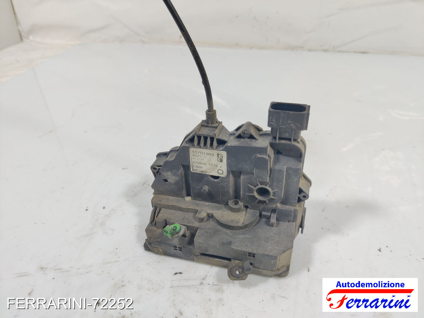 Serratura Porta FIAT GRANDE PUNTO 199 2005-2013 sinistro, sx, frontale