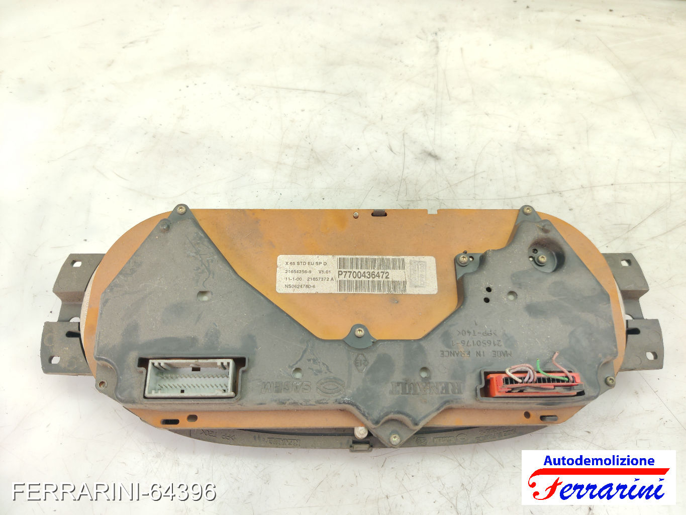 Quadro Contachilometri RENAULT CLIO 2 BB, CB 1.2 1998-2010 7700436472 8