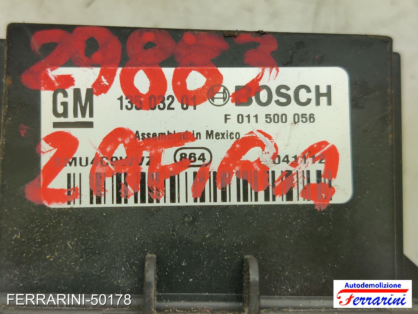 Resistenza Riscaldamento Stufa OPEL ZAFIRA TOURER C P12 1.6 CNG 2011-2023