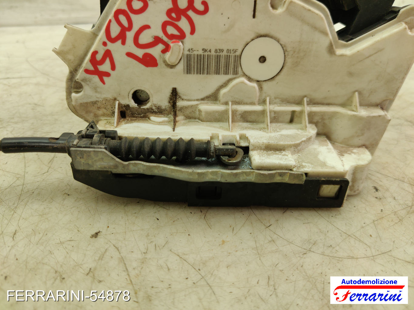 Serratura Porta VW POLO 6C1, 6R1 2009-2023 sinistro, sx, posteriore, post 9