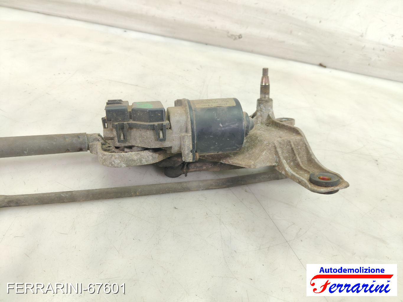 Spazzacqua Motorino Tergicristallo FIAT IDEA 350 2004-2012 anteriore, frontale 8