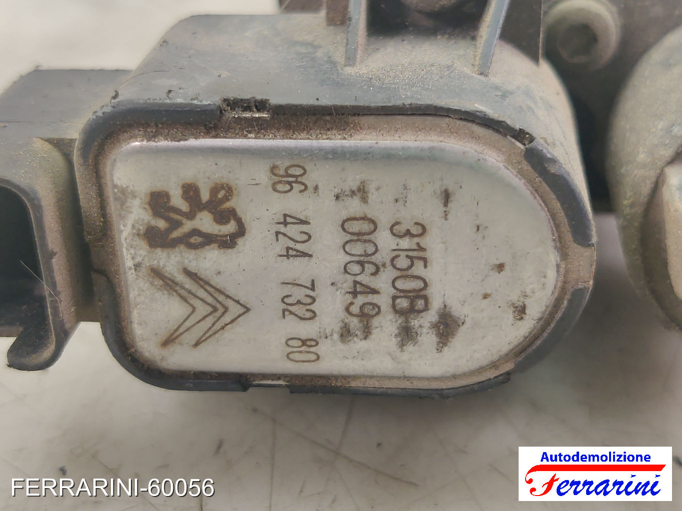 Corpo Farfallato CITROEN C3 1 FC, FN 1.1I 2002-2009 9642473280