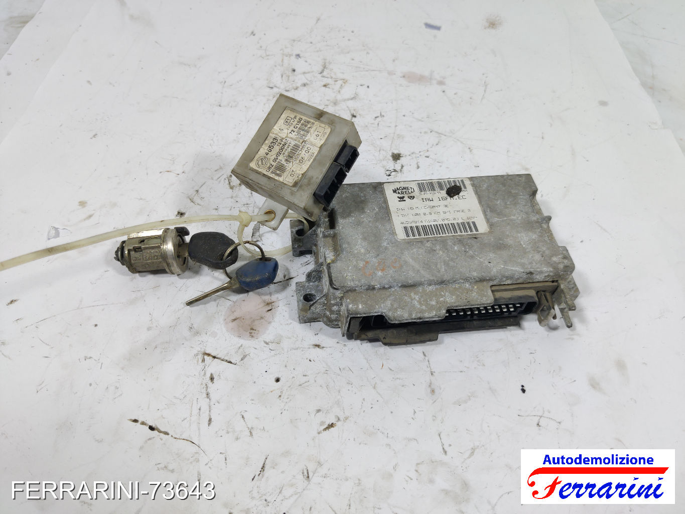 Kit Accensione FIAT SEICENTO 600 187 0.9 1997-2008 46555914, 46534751