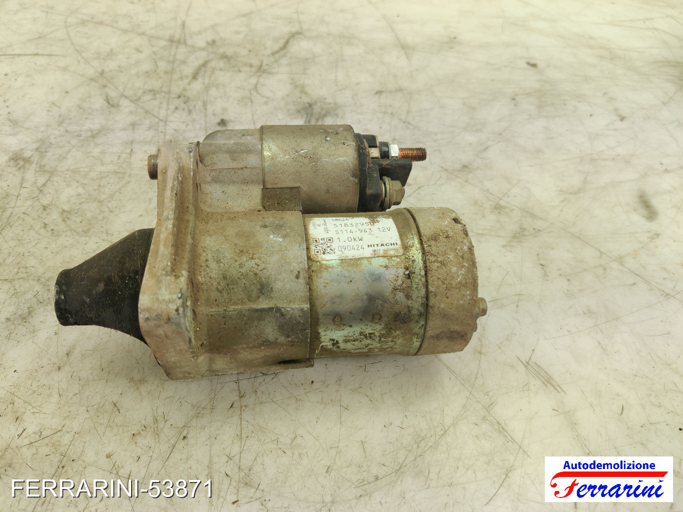 Motorino Avviamento LANCIA YPSILON 843 1.2 2003-2011 51832950, 46816973