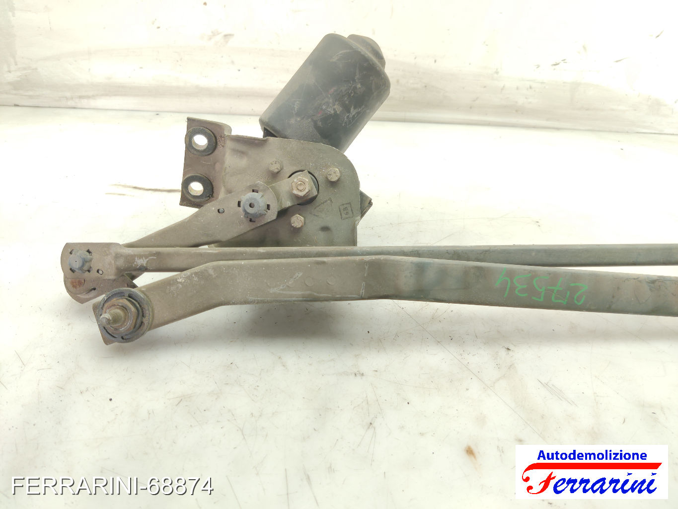 Spazzacqua Motorino Tergicristallo FIAT SEICENTO 600 287 1998-2010 anteriore 10