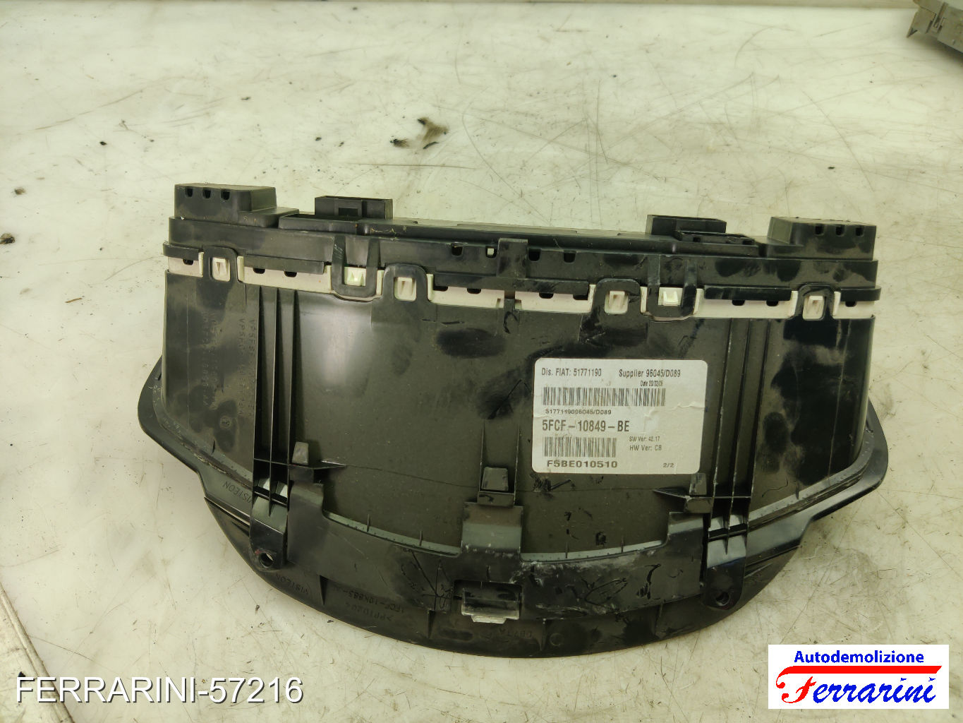 Kit Accensione FIAT STILO SW 192 1.9 D MULTIJET 2005-2008 0281012862, 51771190 30