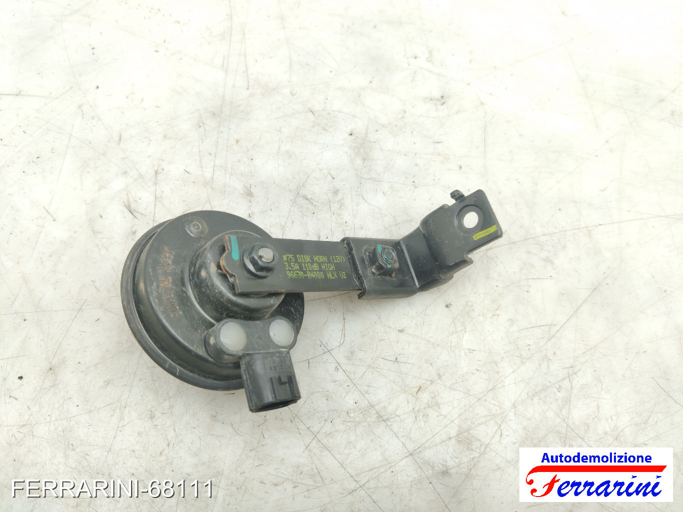 Clacson HYUNDAI I10 BA, IA 2013-2023 96620B9000, 10202