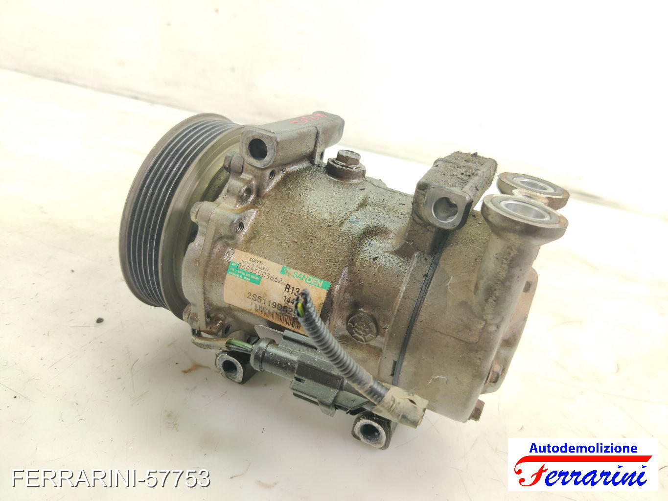 Compressore Clima FORD FIESTA 5 JD, JH 1.4 TDCI 2001-2008 2S6119D629AE