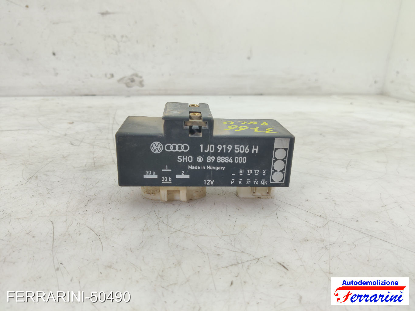Centralina Ventola Radiatore VW POLO 6N1 60 1.4 1995-1999 1J0919506H, 898884000 9