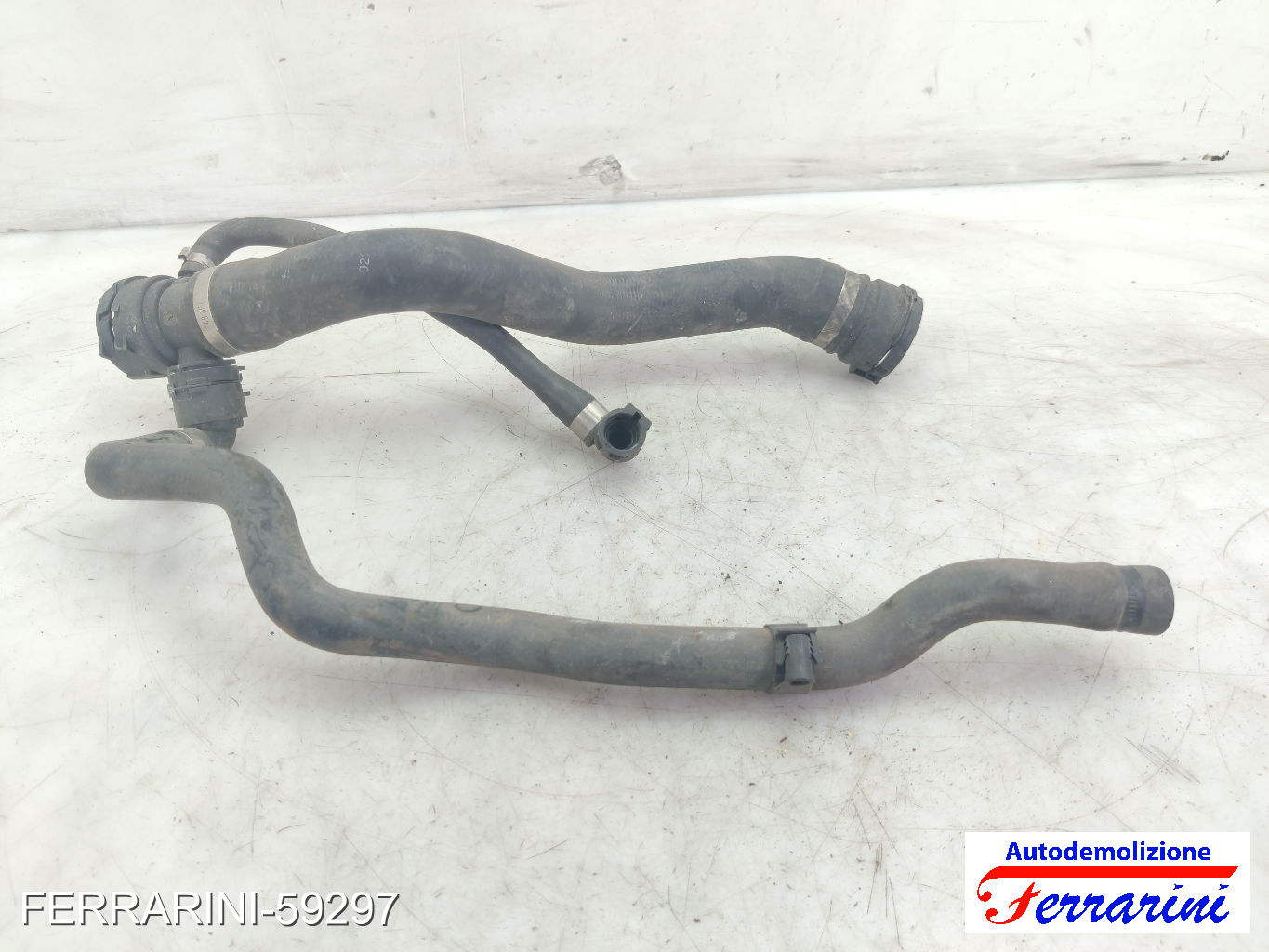 manicotto radiatore M47 BMW SERIE 1 E87 120D 2004-2011 17127525541, 17127540127 8