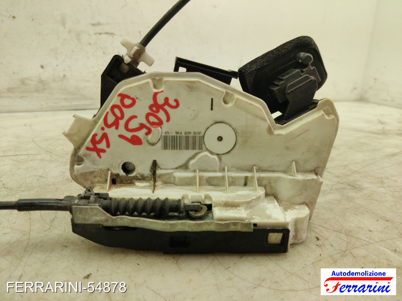 Serratura Porta VW POLO 6C1, 6R1 2009-2023 sinistro, sx, posteriore, post 10