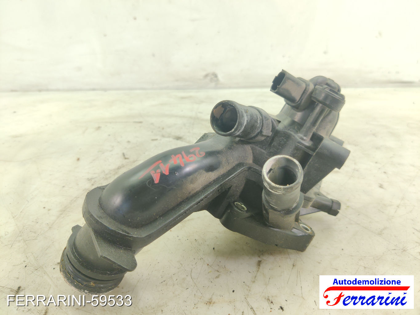 Termostato PEUGEOT 207 SW WK 1.6 16V 2007-2013 1336CC, 9808646980, 9810916880 7