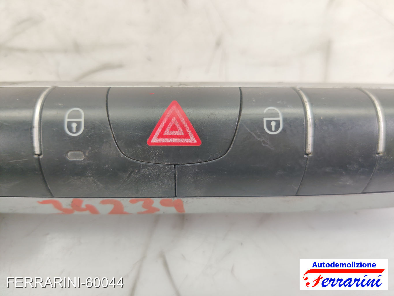 pulsantiera centrale quattro frecce chiusura centralizzata SMART FORTWO COUPE