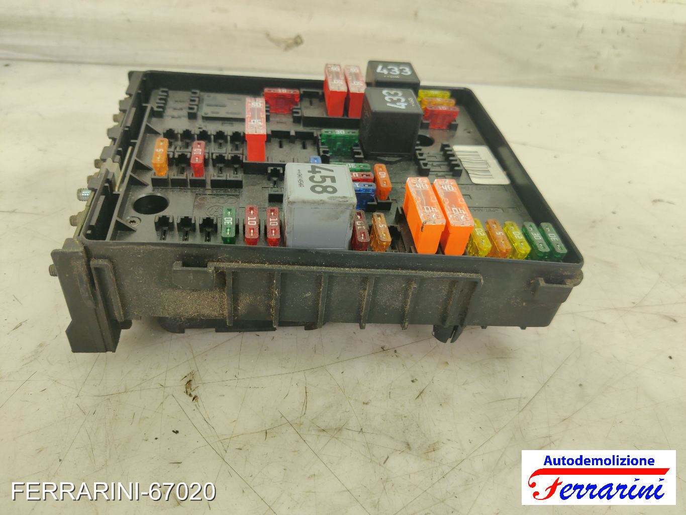Body Computer AUDI A3 8P1 2.0 TDI 16V 2003-2012 1K0937124H, 01394932, 013949631C 10