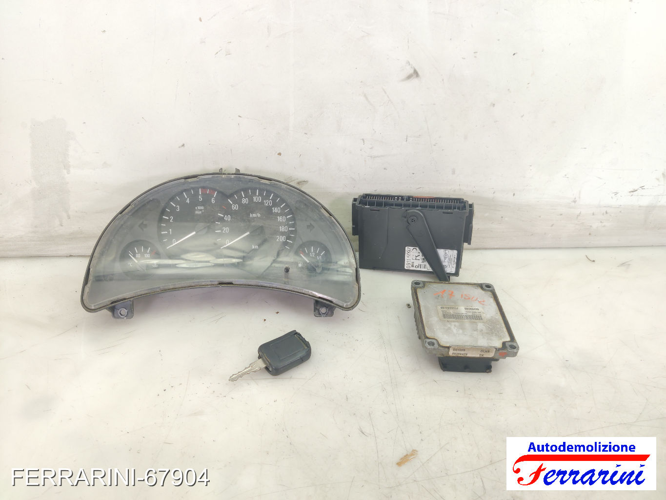 Kit Accensione OPEL CORSA C X01 1.7 DTI 16V 2000-2003 09389429