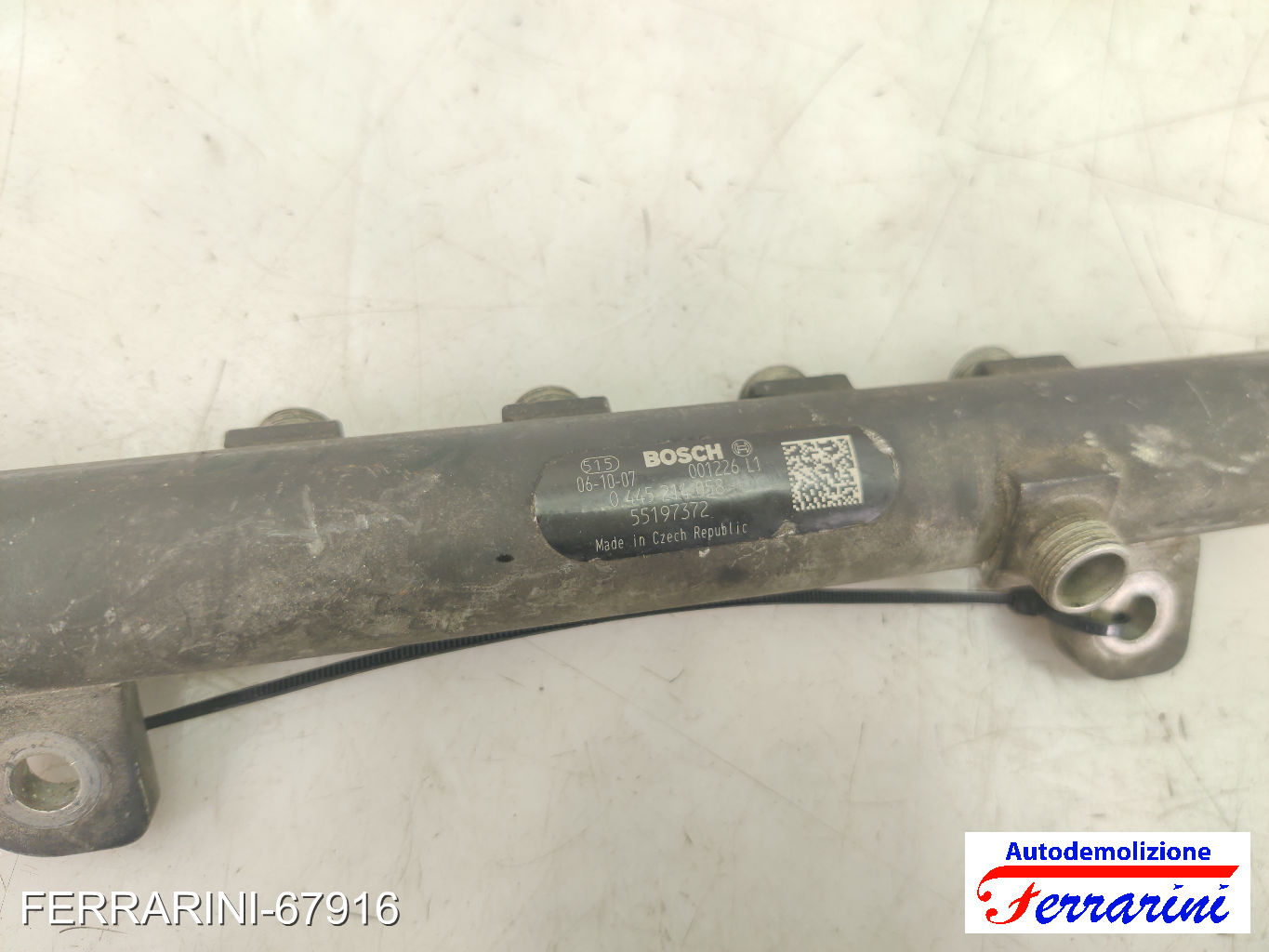 Flauto Con Iniettori ALFA ROMEO 159 939 1.9 JTDM 16V 2005-2011 55209575