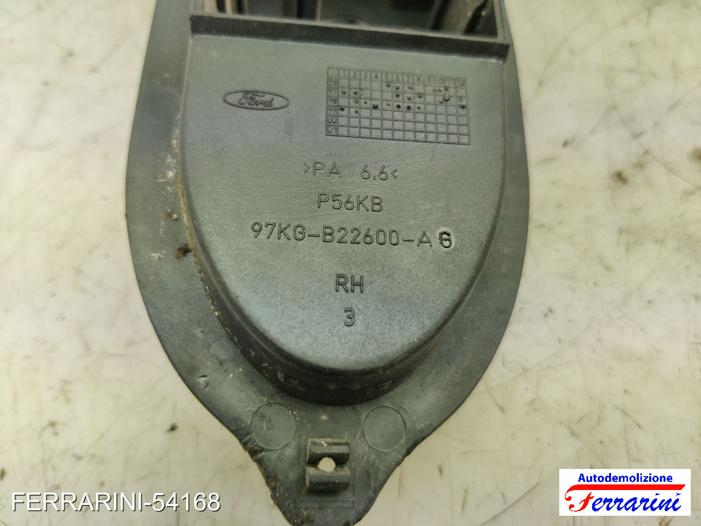 Serratura Porta FORD KA RB 1996-2008 destro, dx, frontale, anteriore