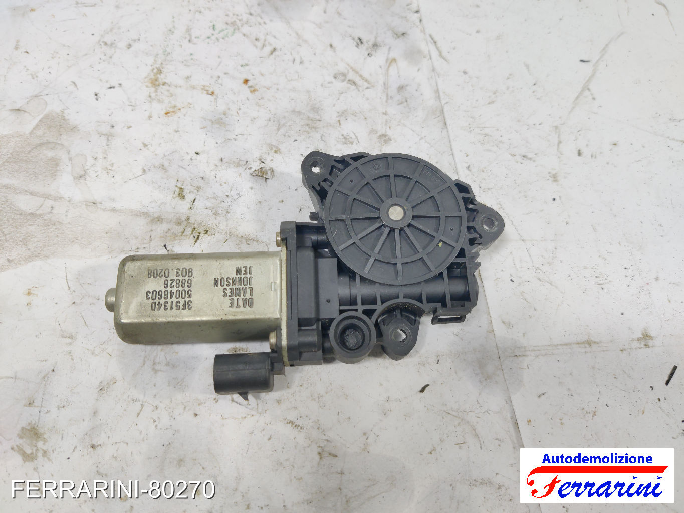 Motorino Alzavetro LANCIA MUSA 350 1.4 2004-2012 50046603, 68826, 9030208 8