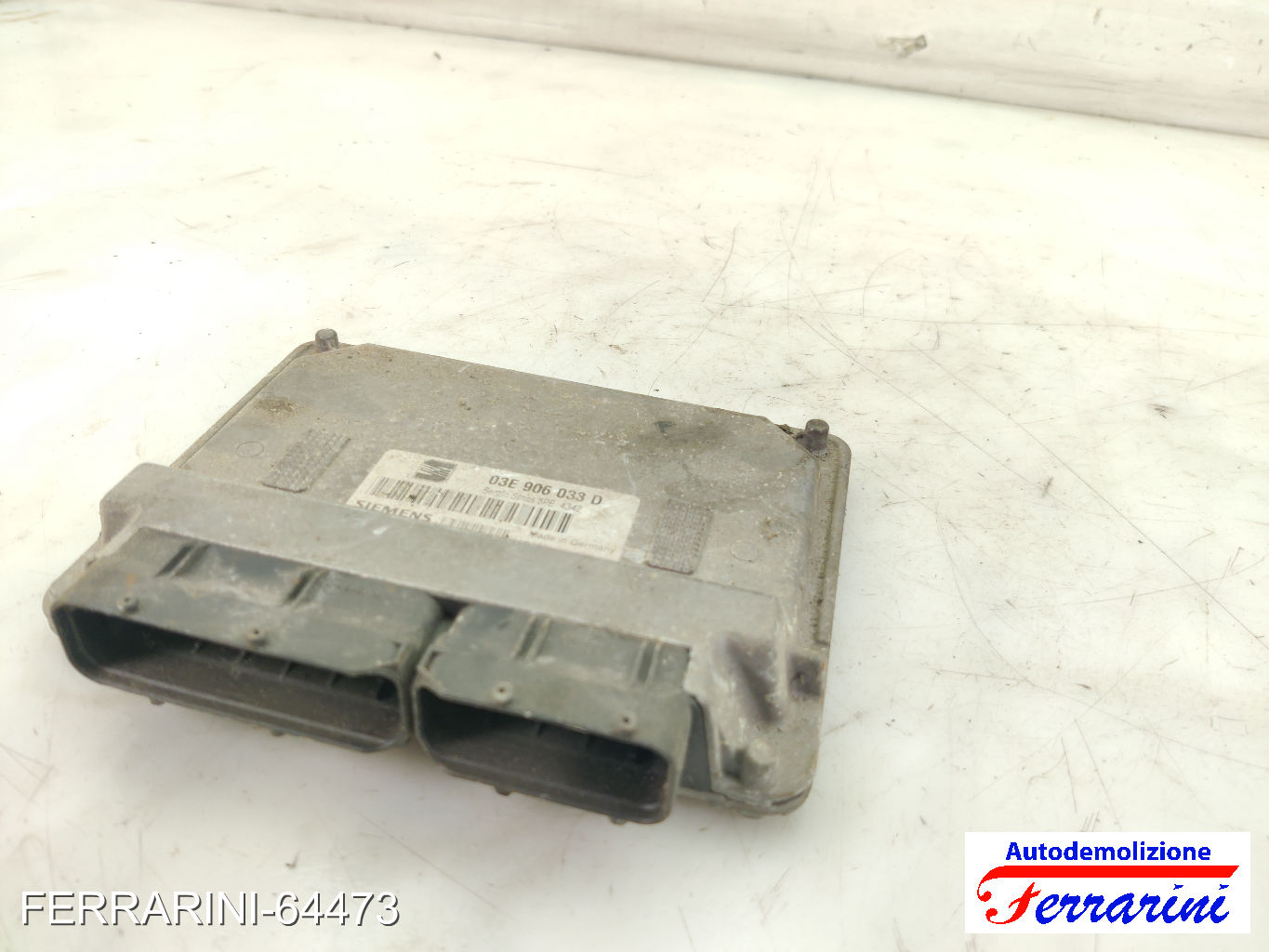 Centralina Motore SEAT IBIZA 3 6L1 1.4 16V 2002-2007 03E906033D, 5WP4012104 7