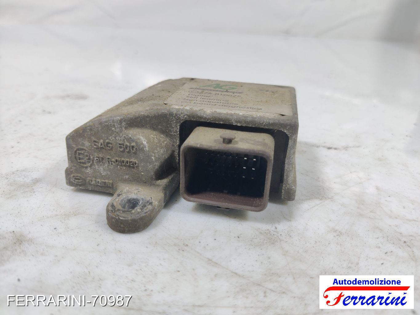 Centralina Gpl FIAT STILO 192 1.6 16V 2001-2006 SAG500, 216479092, AUTOGASSYSTEM 6