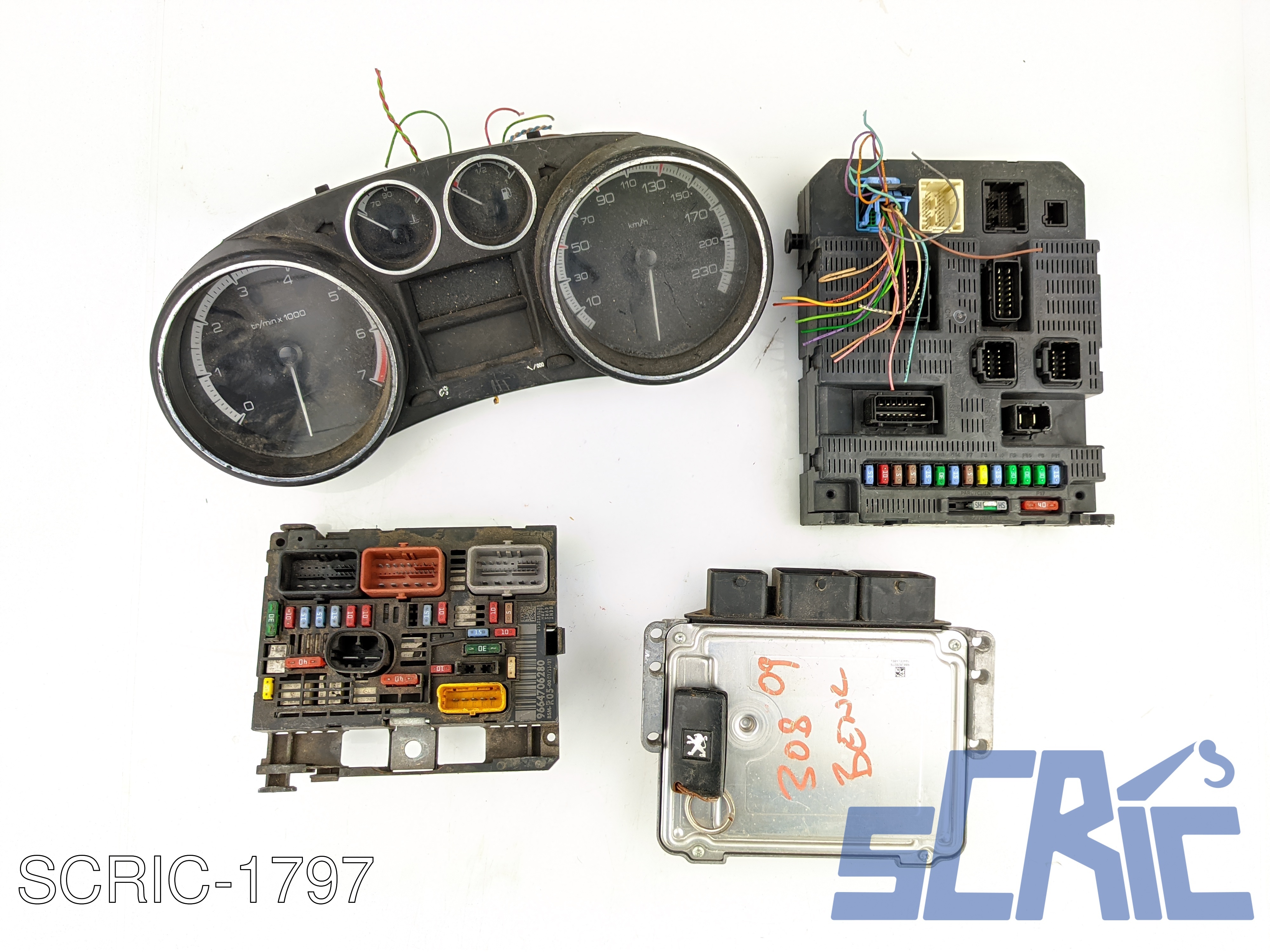 Kit Accensione PEUGEOT 308 1 4A, 4C 1.4 16V 2007-2014 9664738680, BSI2004P0200