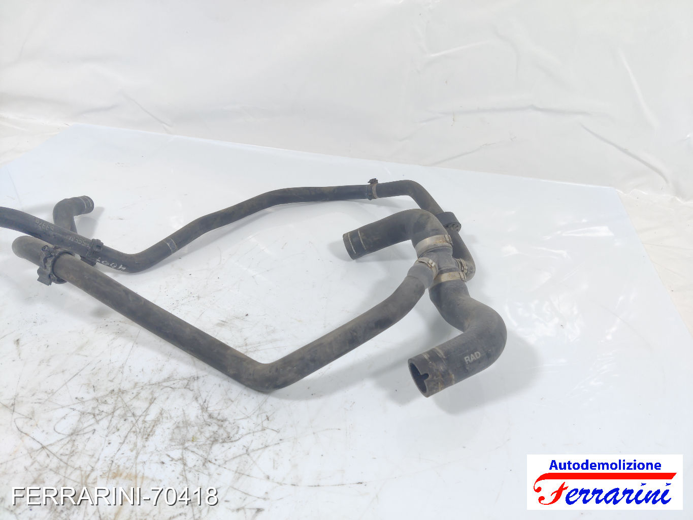 tubo acqua motore 187A1000 FIAT SEICENTO 600 187 1.1 1998-2010 46743817 9