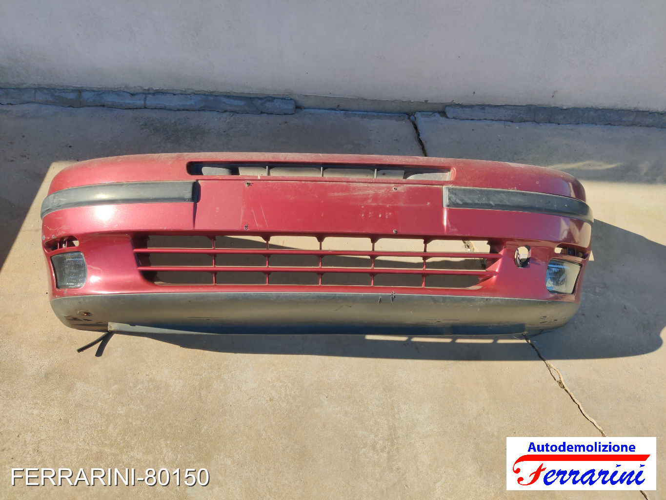 Paraurti FIAT PUNTO 176 1993-1999 Frontale 721370099