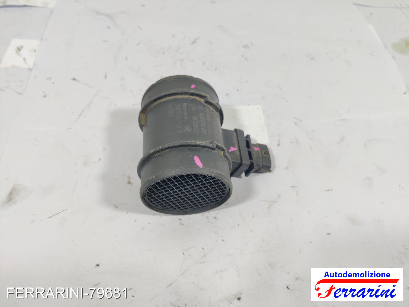 Debimetro OPEL MERIVA A X03 1.3 CDTI 2003-2010 55558417, 0281002802, 14450340