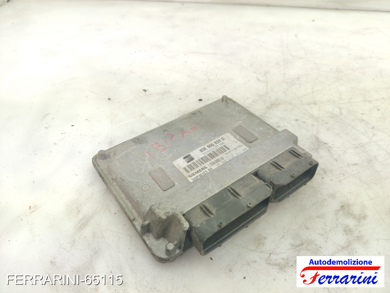 Centralina Motore VW POLO 9A, 9N 1.2 12V 2001-2007 03E906033D, 5WP40121