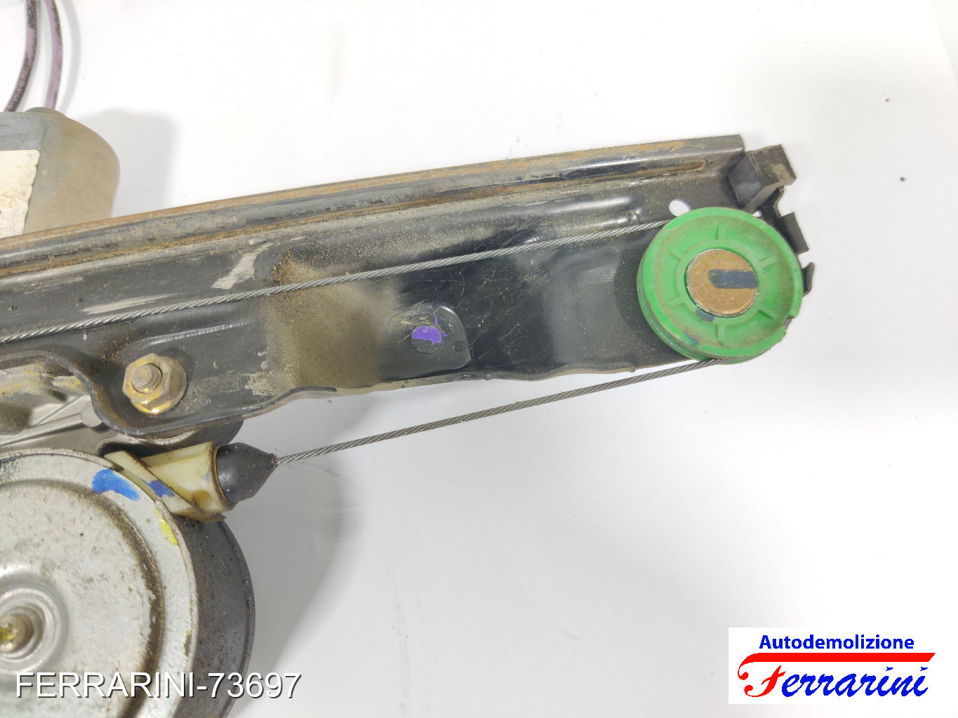 Alzavetro FIAT PUNTO 188 2001-2012 destro, dx, frontale, anteriore 51764549