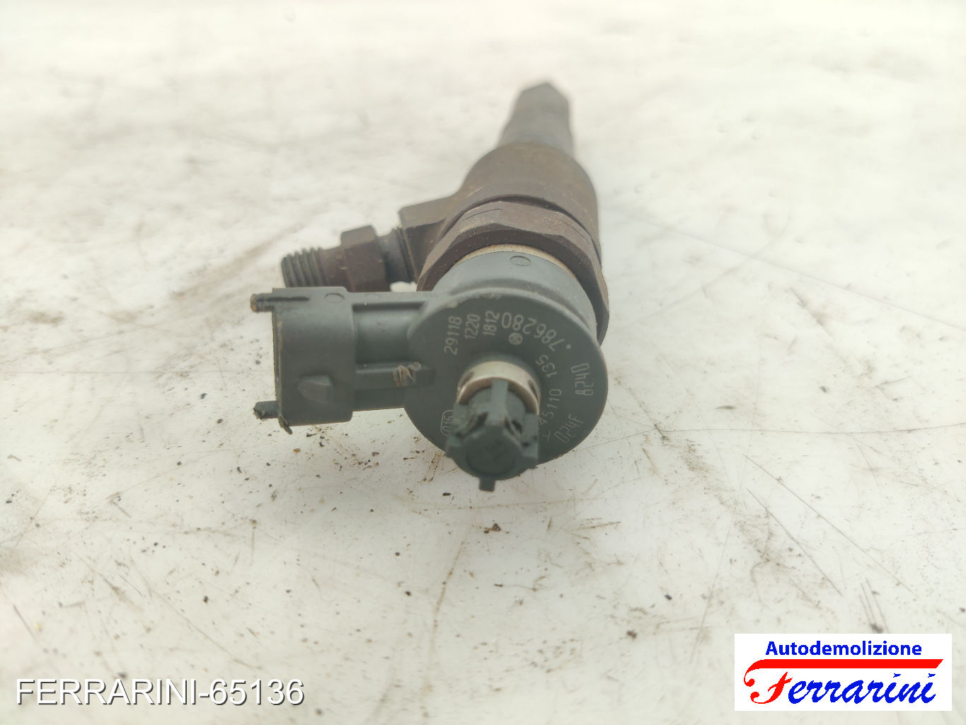 Iniettore PEUGEOT 307 3A/C 1.4 HDI 2001-2005 9648786280, 0445110135