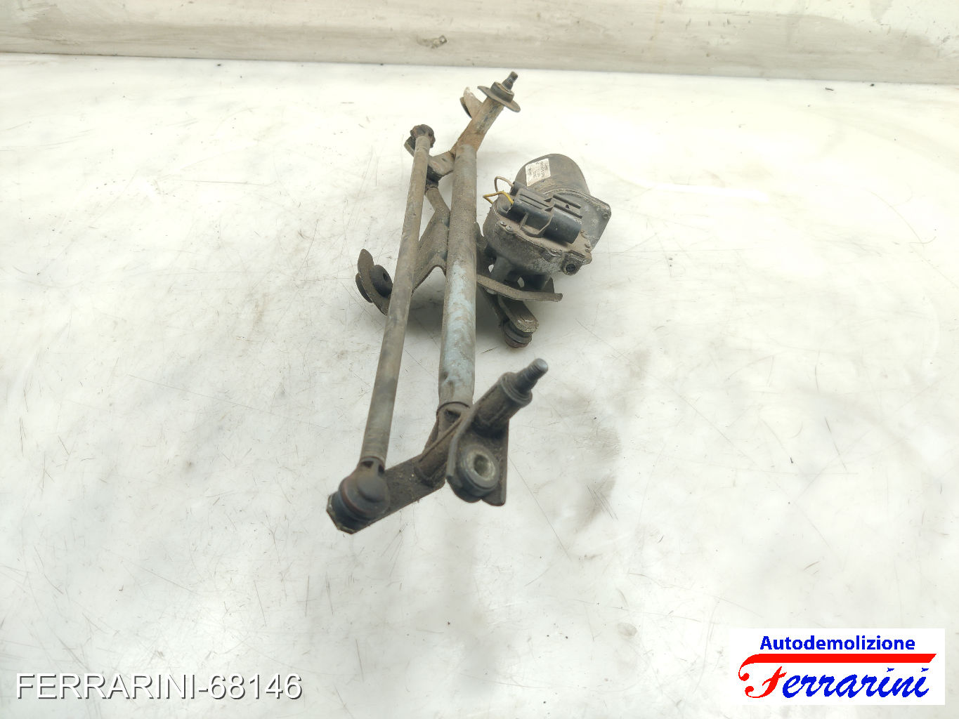 Spazzacqua Motorino Tergicristallo OPEL CORSA C X01 2003-2009 anteriore