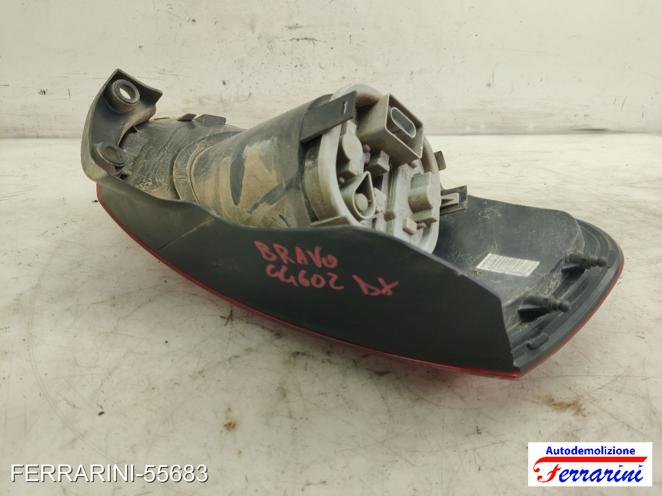 Fanalino Stop Posteriore FIAT BRAVO 2 198 2007-2014 destro, dx, posteriore, post
