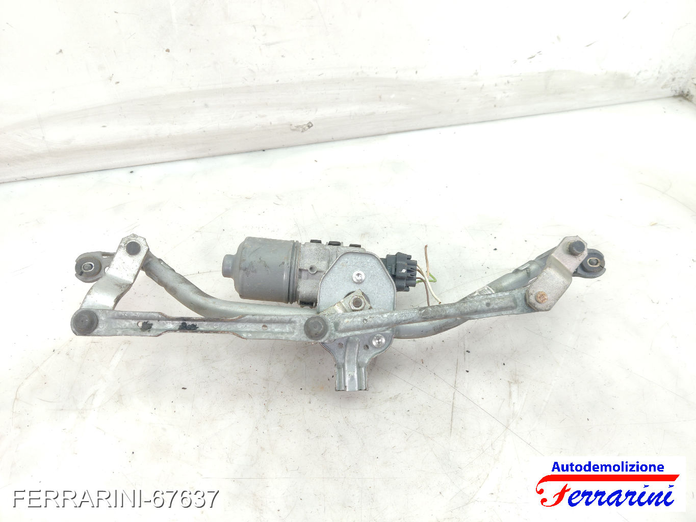 Spazzacqua Motorino Tergicristallo PEUGEOT 207 SW WK 2007-2012 anteriore