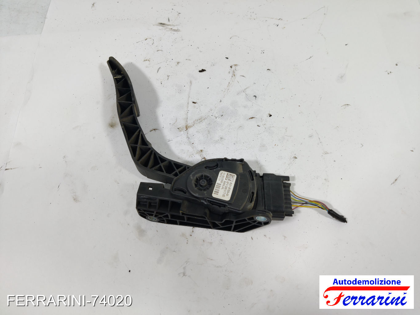 Pedale Acceleratore FORD FIESTA 6 CB1, CCN 1.25 2008-2017 8V219F836AA, 8V219F836