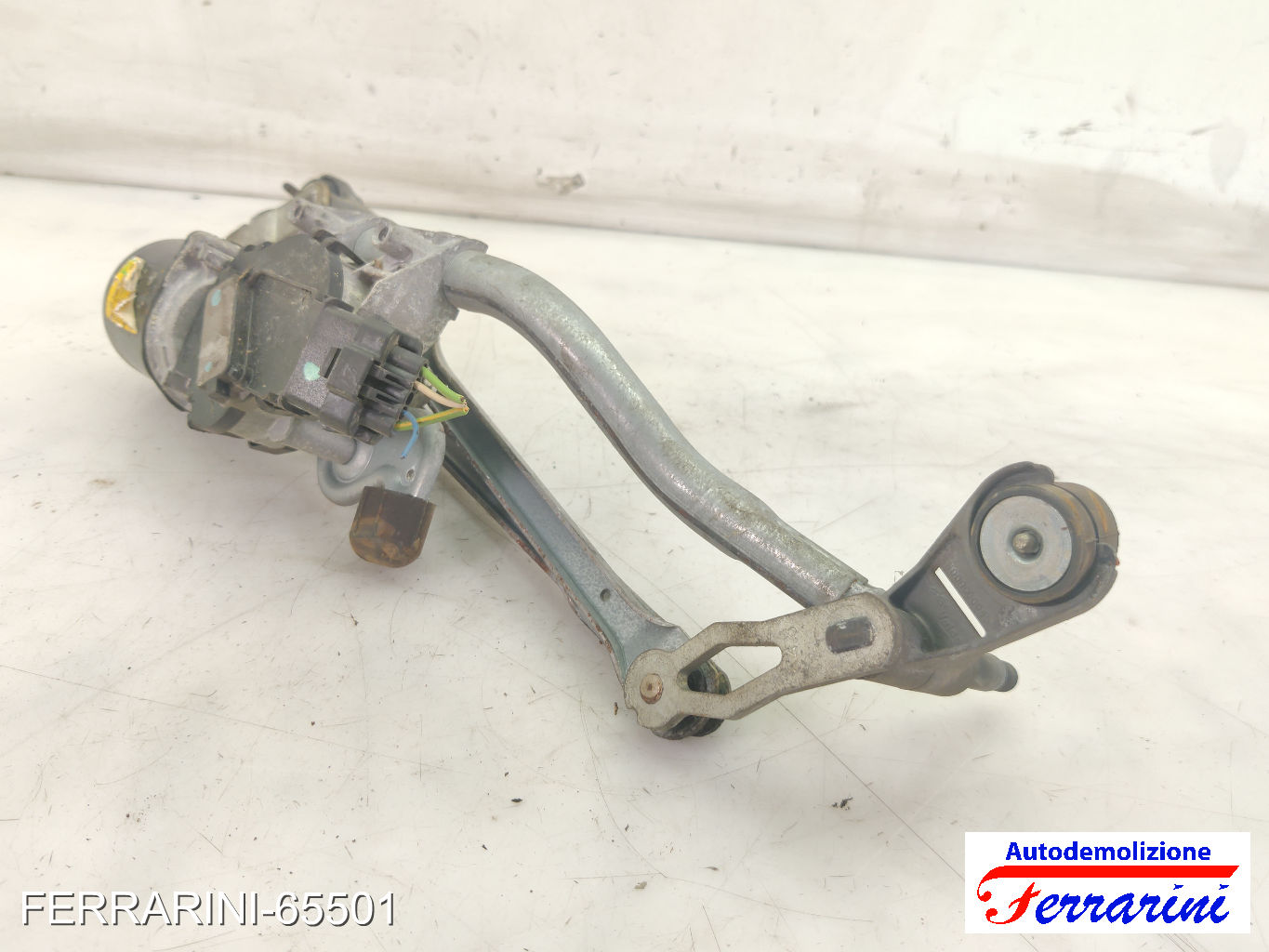 Spazzacqua Motorino Tergicristallo RENAULT SCENIC 2 JM0/1 2005-2008 anteriore 8