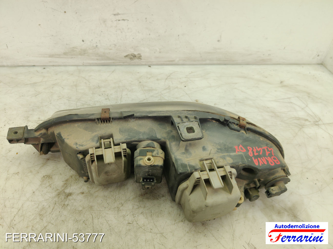 Faro Anteriore FIAT BRAVA 182 2000-2001 destro, dx 46523122, 46523123