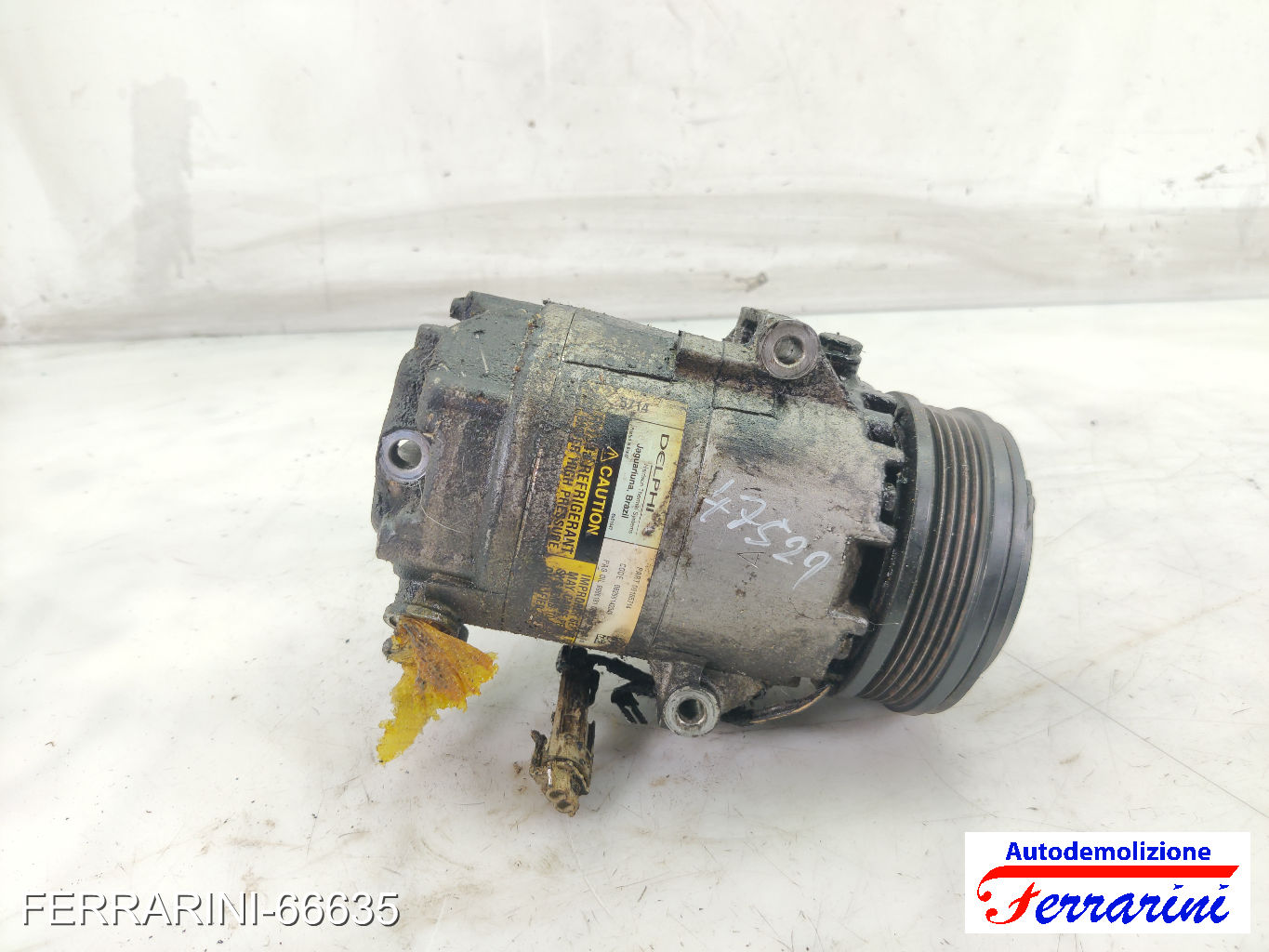 Compressore Clima OPEL MERIVA A X03 1.4 16V TWINPORT 2004-2010 09165714 8