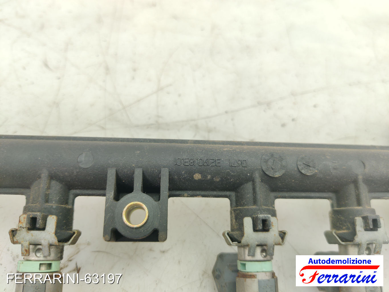 Flauto Con Iniettori FIAT PANDA 169 1.2 2003-2012 55183532, 3219018301