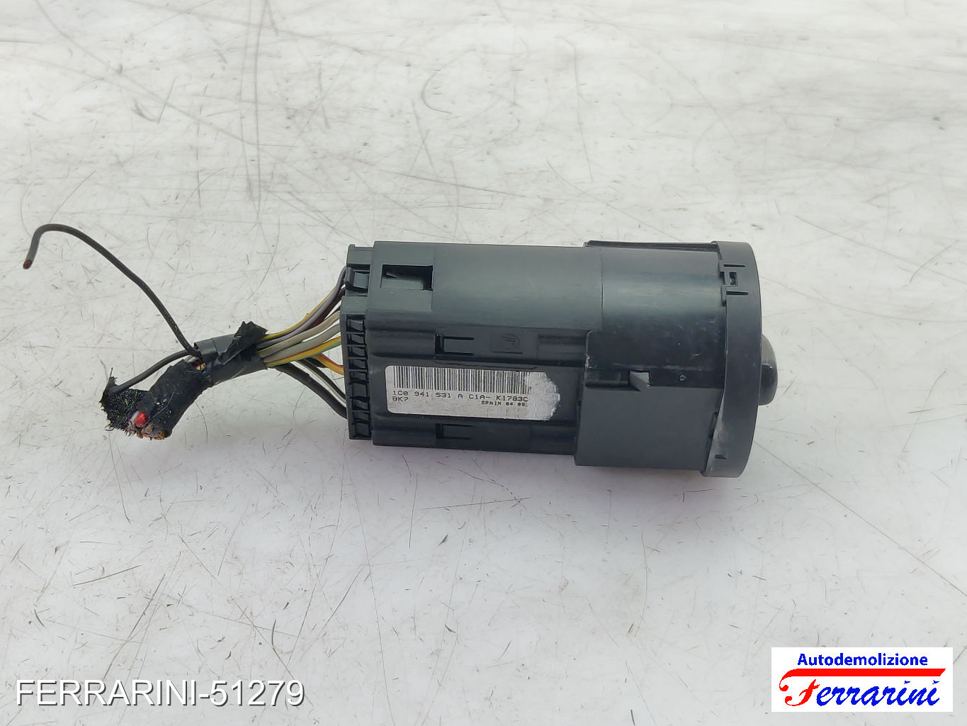 Interruttore Luci Fari VW GOLF 4 1J1 2000-2005 1C0941531A, 1C0941531A20H